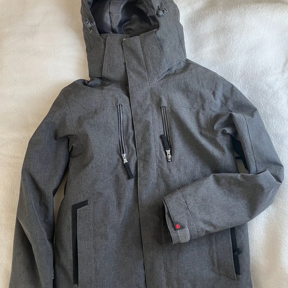Turbine grey winter ski jacket size S
